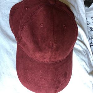 Red baseball cap